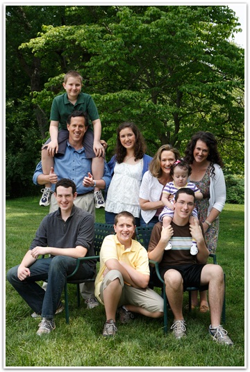 RickSantorumFamily