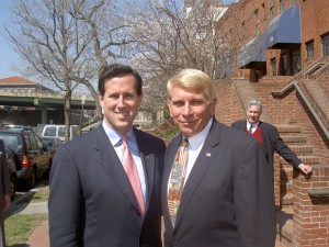 SantorumWJM Rick Santorum and William J. Murray