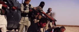 Islamic State terrorists murdering Iraqis.