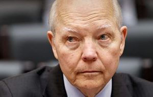 Obama's arrogant IRS Commissioner John Koskinen faces impeachment.