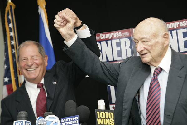 Bob Turner and Mayor Koch